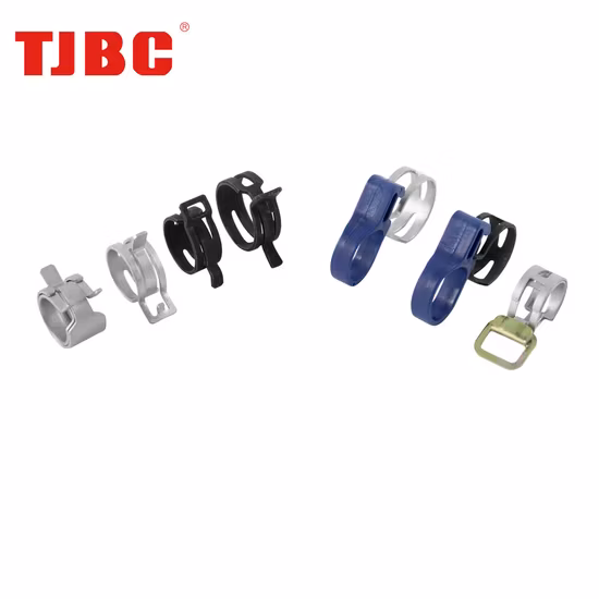 Metal Shelf Clips Spring Two Band Hydraulic Hose Clamp