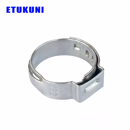 Supply Stainless Steel Single Ear Endless Hydraulic Air Hose Clamp
